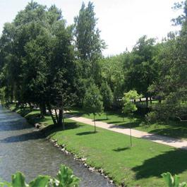 Caminadour : les berges de l'Adour Tarbes